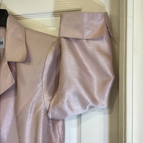 Vintage light pink jacket, 3/4 sleeve, size 8 - Picture 3 of 11